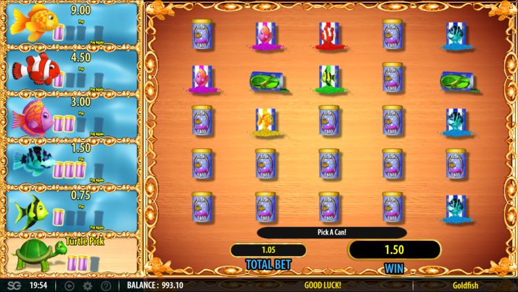 Gold Fish online gokkast bonus