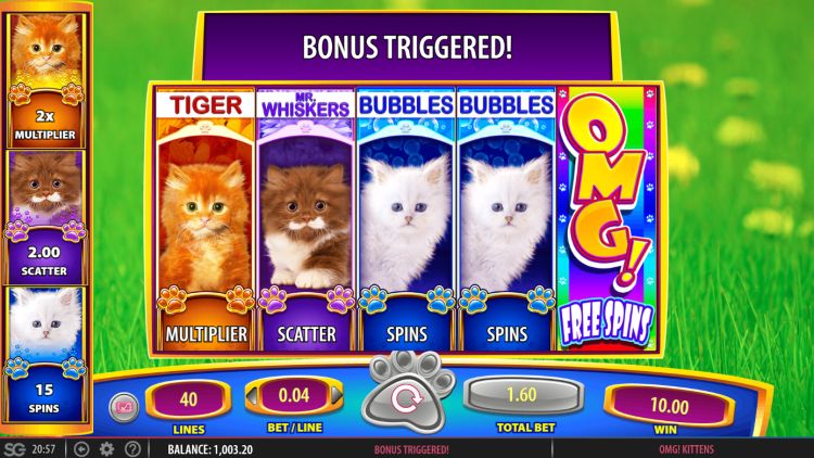 OMG Kittens slot Free Spins