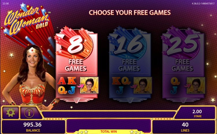 Wonder Woman Gold gokkast Free Spins