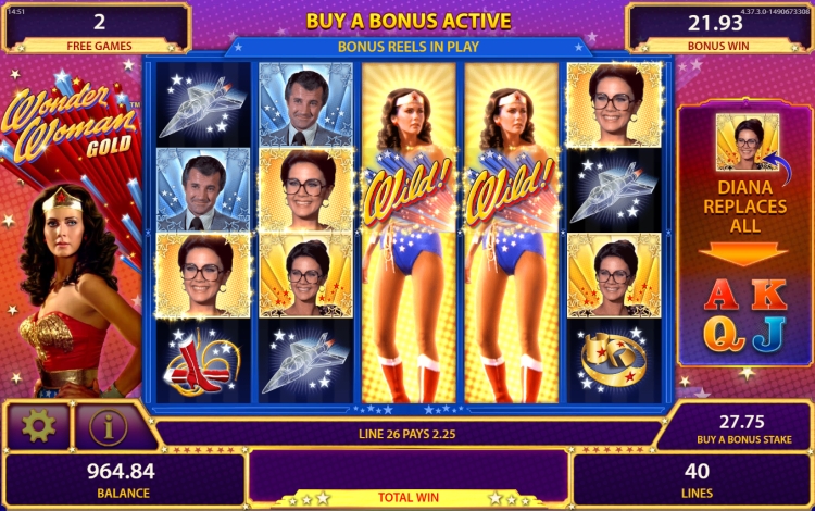 Wonder Woman Gold slot review