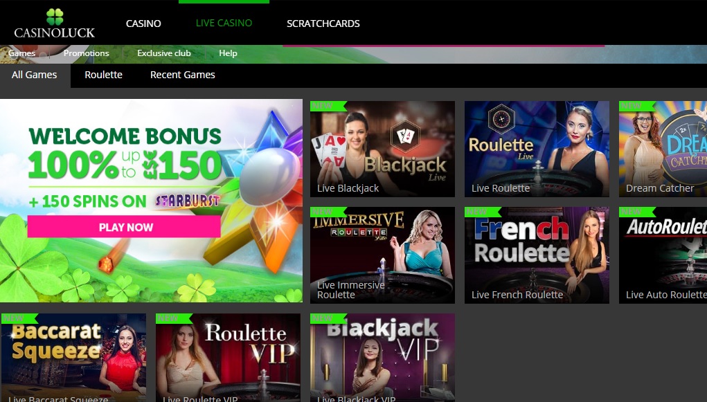 Casino Luck live casino