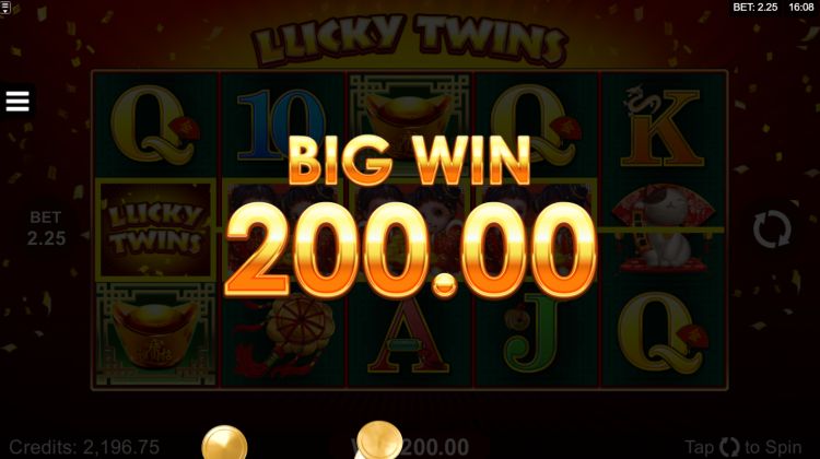 Lucky Twins slot Big Win
