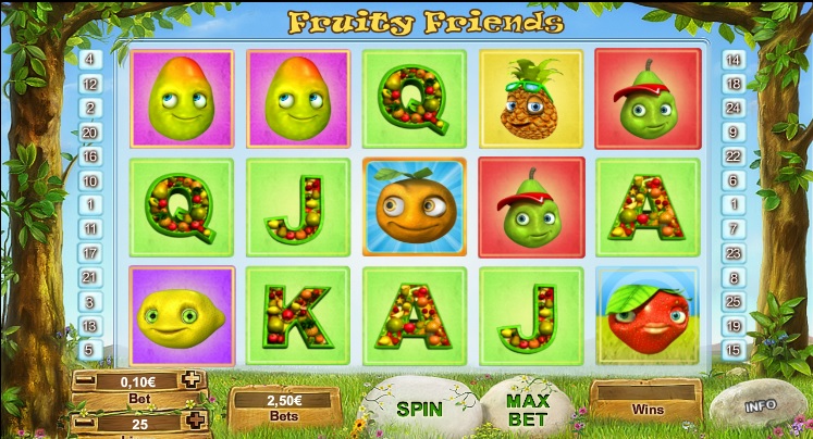 Fruity Friends slot NeoGames