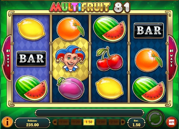 Play n Go - MUltifruit 81 slot review