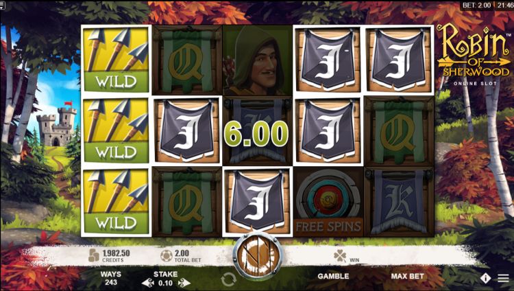 Robin of Sherwood slot microgaming