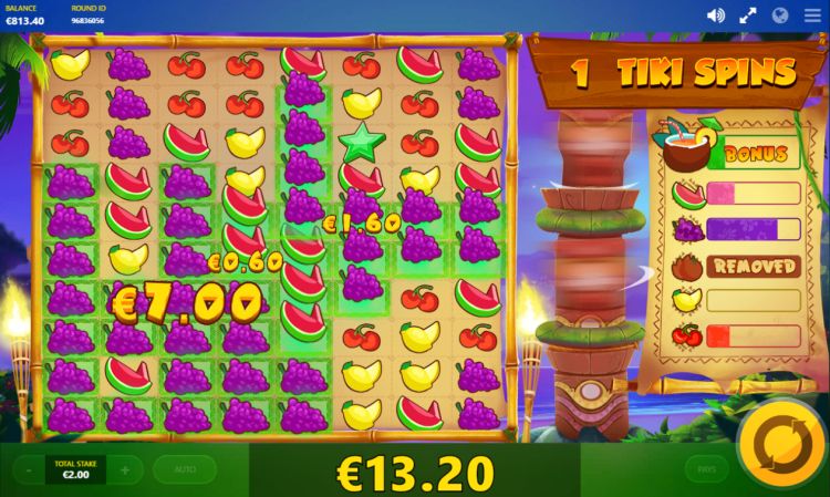 Tiki Fruits slot Red Tiger