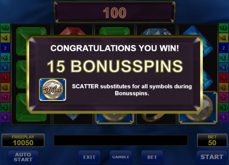 Cool Diamonds II online slot bonus