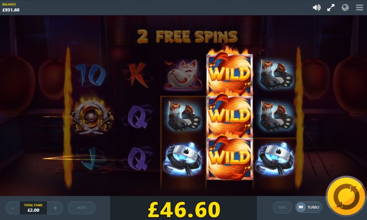 Flaming Fox slot Free Spins bonus