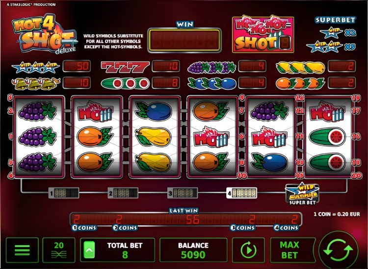 Hot4Shot Deluxe online gokkast review