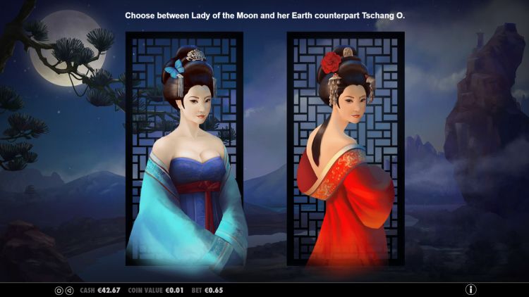 Lady of the Moon online slot bonus