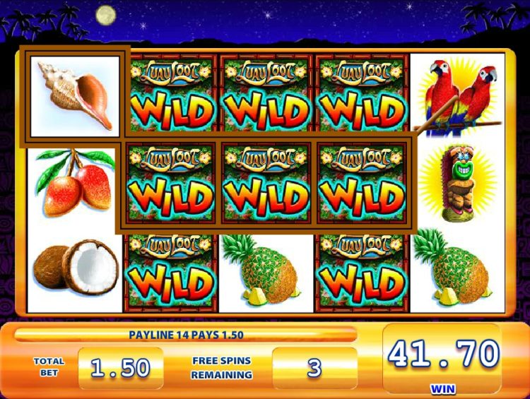 Luau Loot gokkast Free Spins