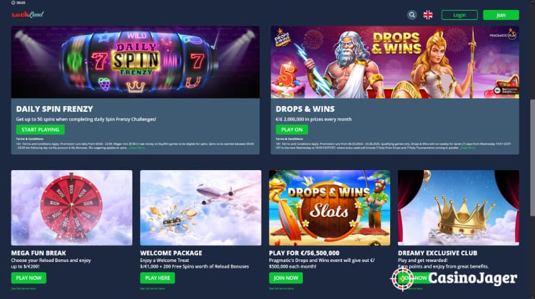 LuckLand Promoties en Bonussen