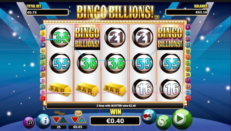 Bingo Billions gokkast review