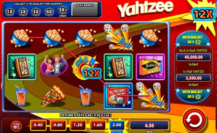 Yahtzee online gokkast review