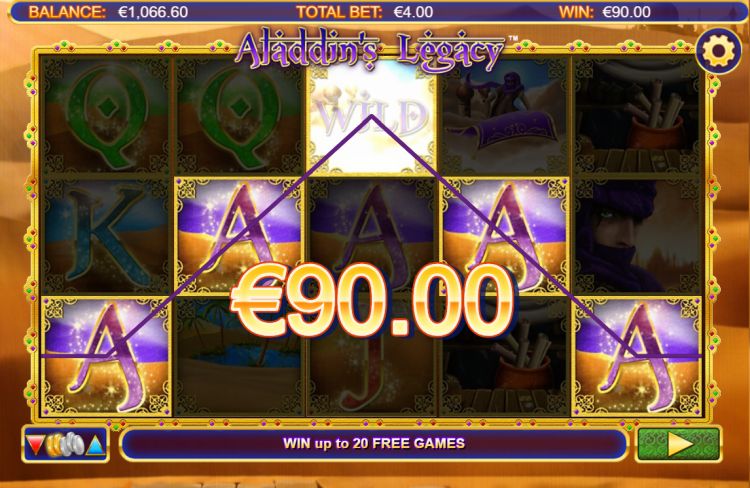Aladdin's Legacy slot nextgen