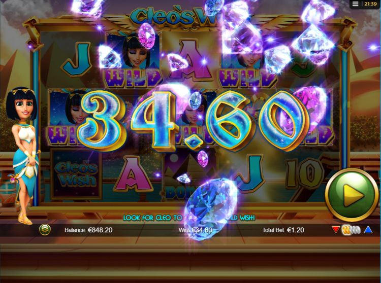 Cleo's Wish online gokkast review
