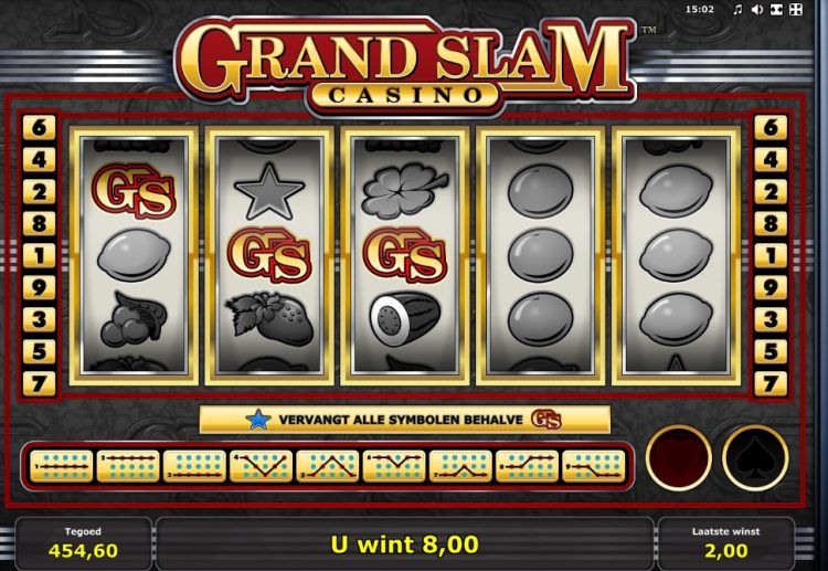 Grand Slam online slot Novomatic