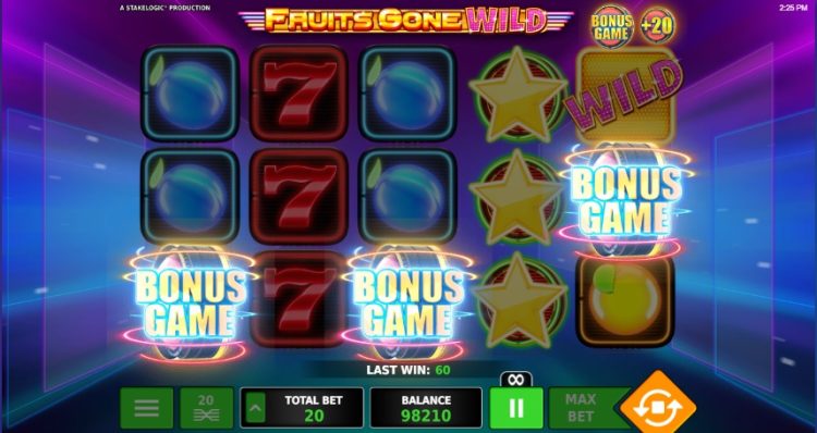 Fruits Gone Wild online slot bonus