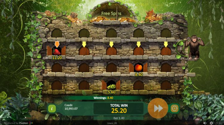 Happy Jungle online gokkast bonus