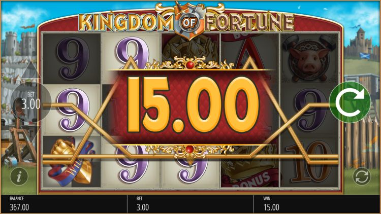 Kingdom of Fortune slot Blueprint Gaming
