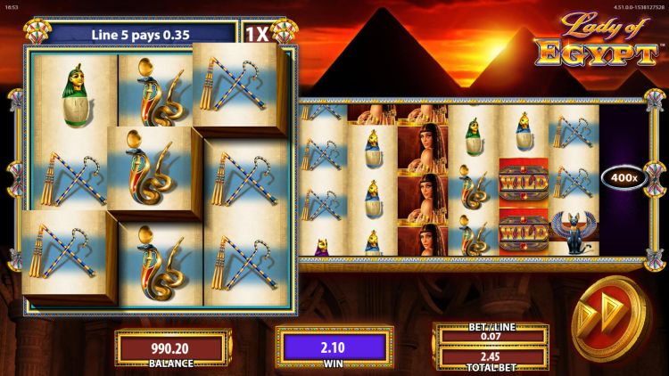 Lady of Egypt slot