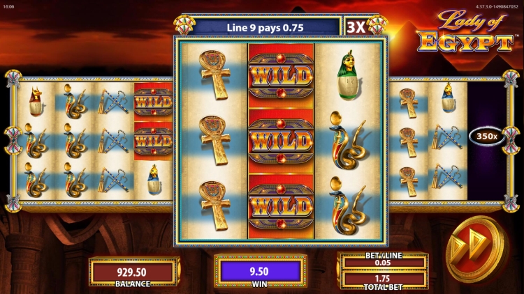 Lady of Egypt online slot review