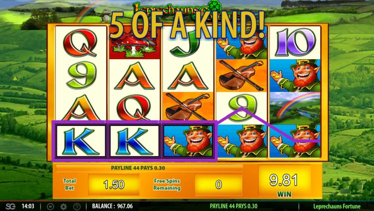 Leprechaun's Fortune slot Free Spins