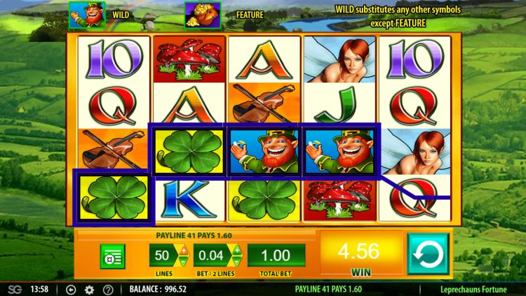 Leprechaun's Fortune WMS gokkast review