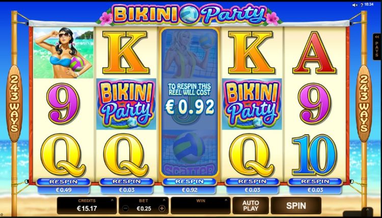 Bikini Party slot Microgaming