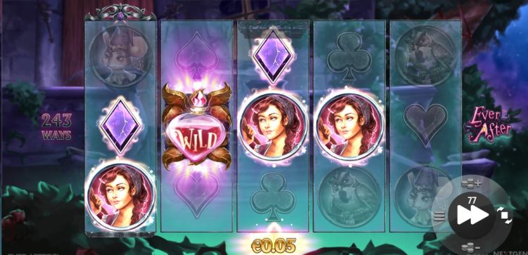 Ever After online slot gameplay