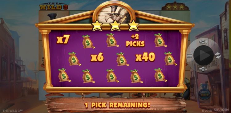 The Wild 3 gokkast Rob the Rich bonus