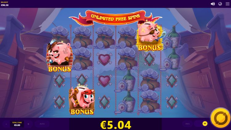 Piggy Pirates slot Free Spins bonus