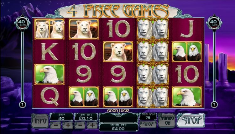 White King II online gokkast review