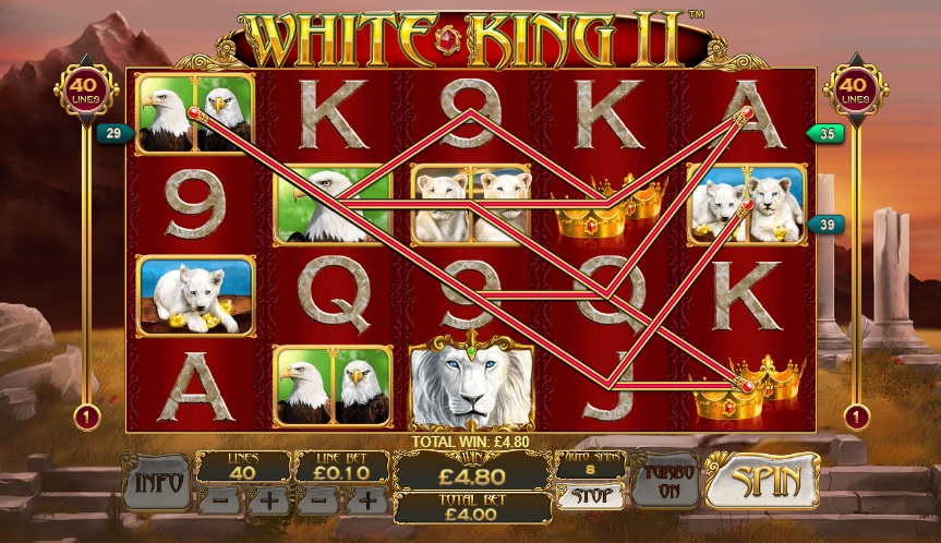 Playtech - White King II slot