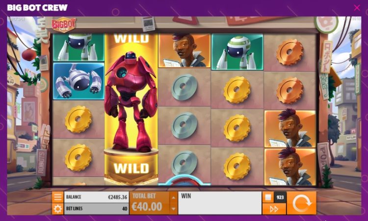 Big Bot Crew online slot Quickspin