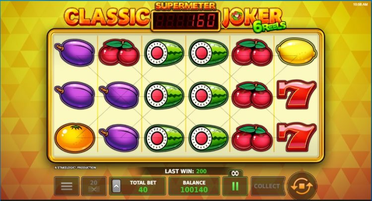 Stakelogic Classic Joker 6 Reels slot