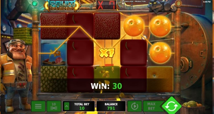 Fruit Smasher slot Wild Multiplier