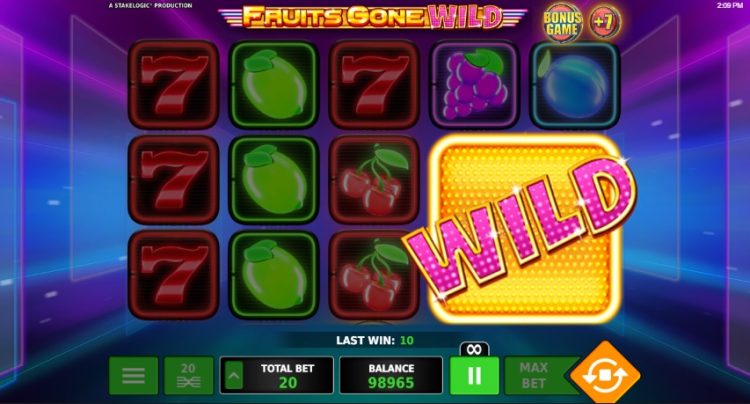 Fruits Gone Wild slot Stakelogic