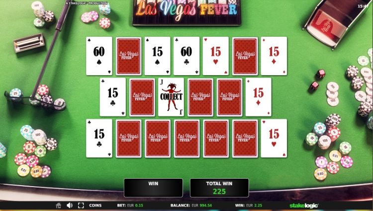 Las Vegas Fever online slot bonus