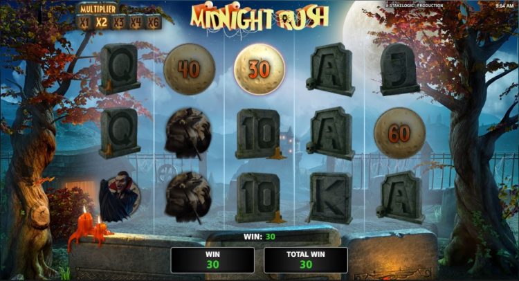 Midnight Rush Stakelogic slot