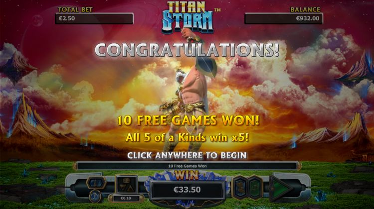 Titan Storm slot review Nextgen