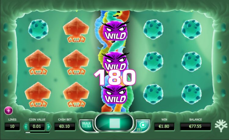 Cyrus the Virus slot review Respin bonus