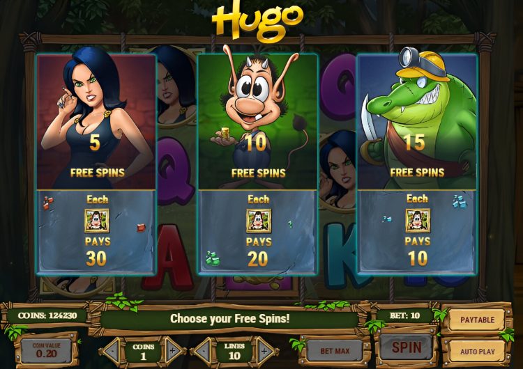 Hugo gokkast Free Spins