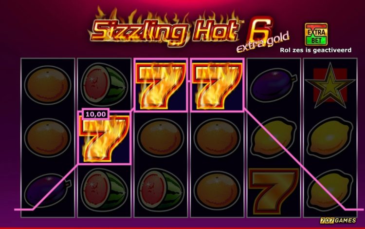 Sizzling Hot 6 Extra Gold slot Novomatic