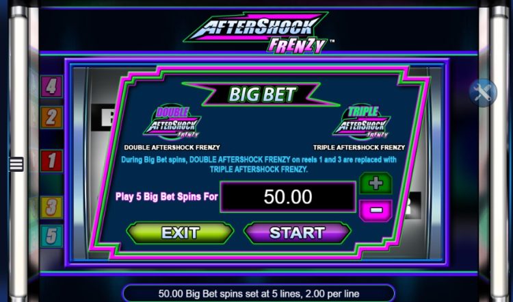 Aftershock Frenzy online slot