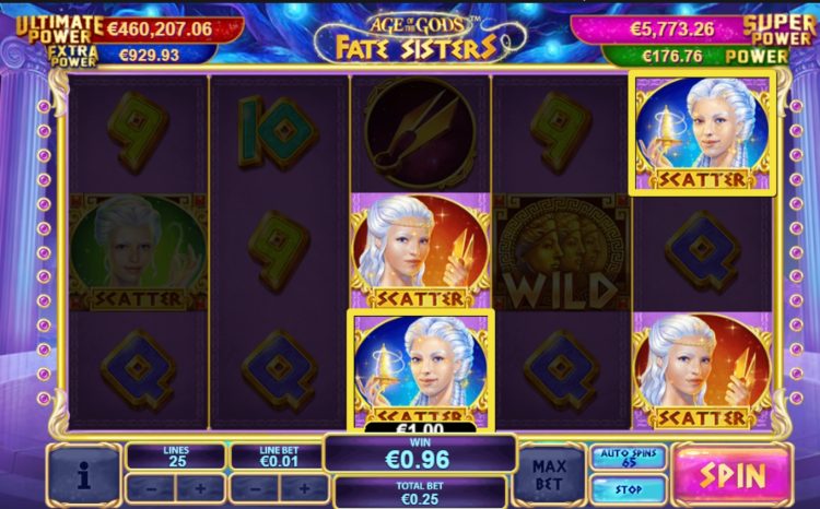 Age of the Gods Fate Sisters online slot
