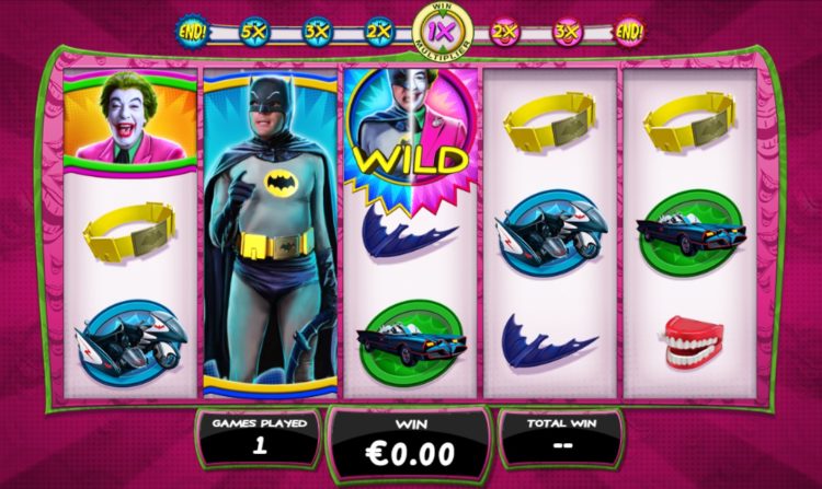 Batman and the Joker Jewels slot bonus