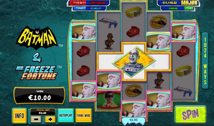 Batman and Mr. Freeze Fortune slot review