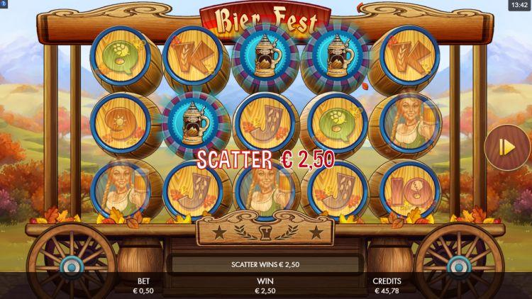 Bier Fest slot bonus trigger