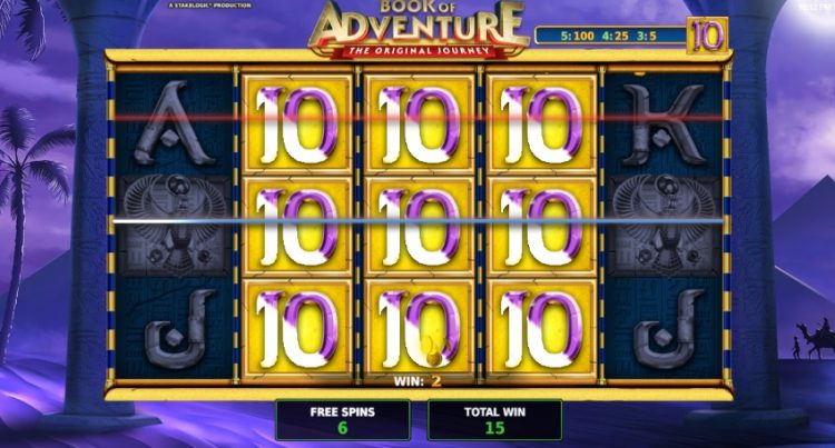 Book of Adventure slot Free Spins bonus